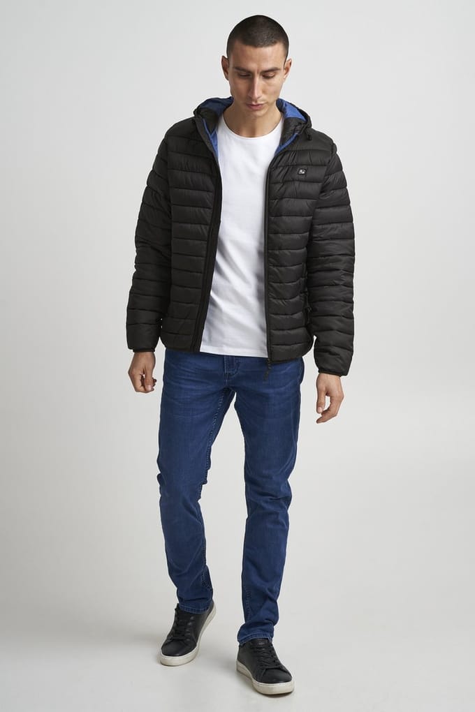 Blend BHRomsey Hood Heren Jas - Maat L - Zwart