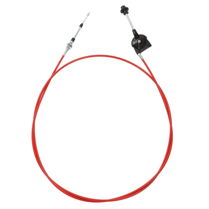 4m Controller Gaskabelassemblage Handmatige Gaskabel voor Sprinkler Diesel Vrachtwagen Graafmachine red