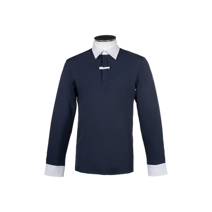 Wedstrijdpolo met lange mouwen HKM Davie