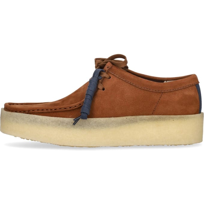 Wallabee Cup Tan Nubuck lifestyle-schoen voor heren