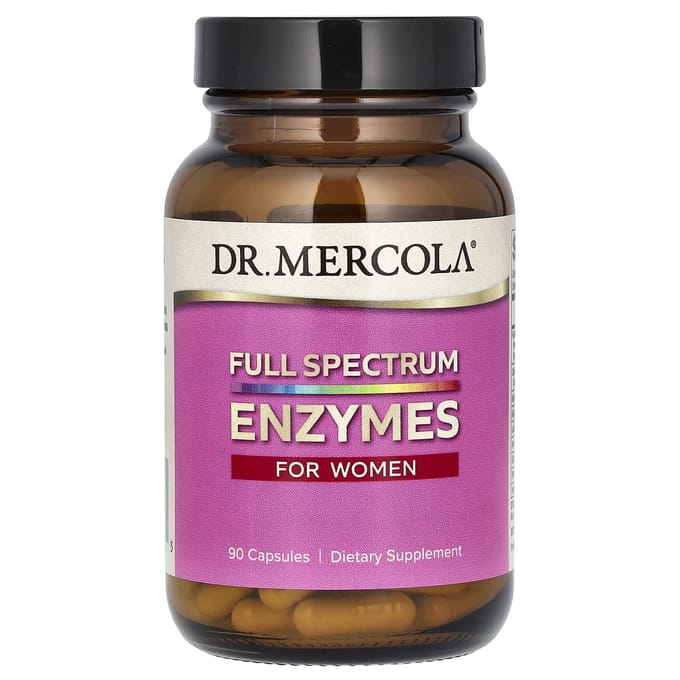 Dr. Mercola - Full Spectrum Enzymes for Women - 90 capsules