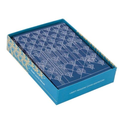 Frank Lloyd Wright Liberty Patterns Luxe Notecard Set - Galison