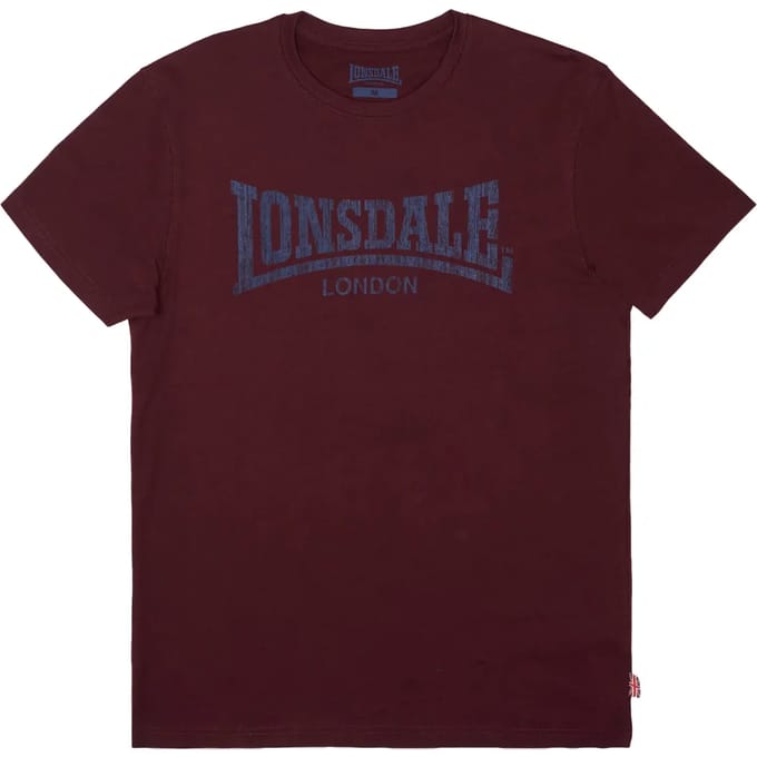 Lonsdale T-shirt met logo Kai 111132