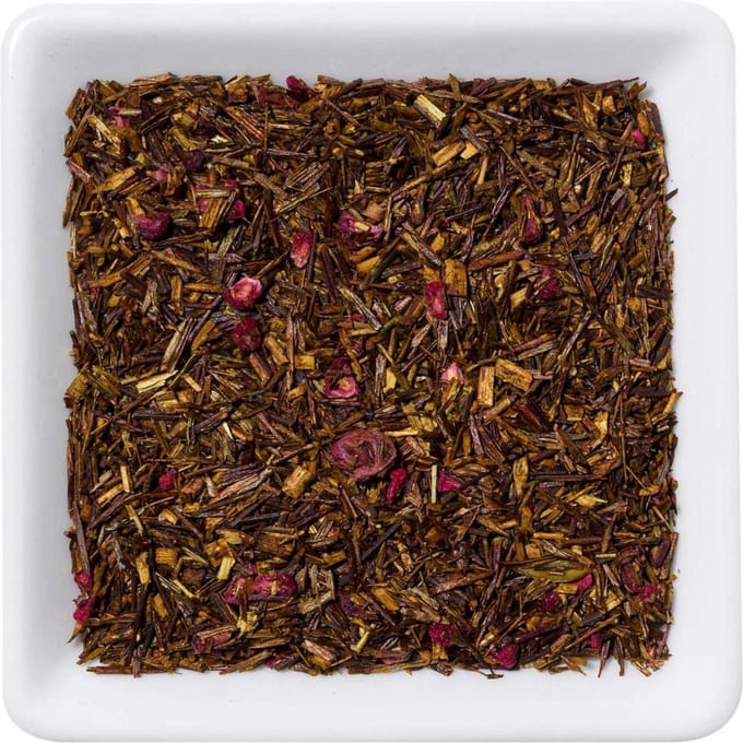 Rooibos Framboos-Vanille losse thee 100 gram