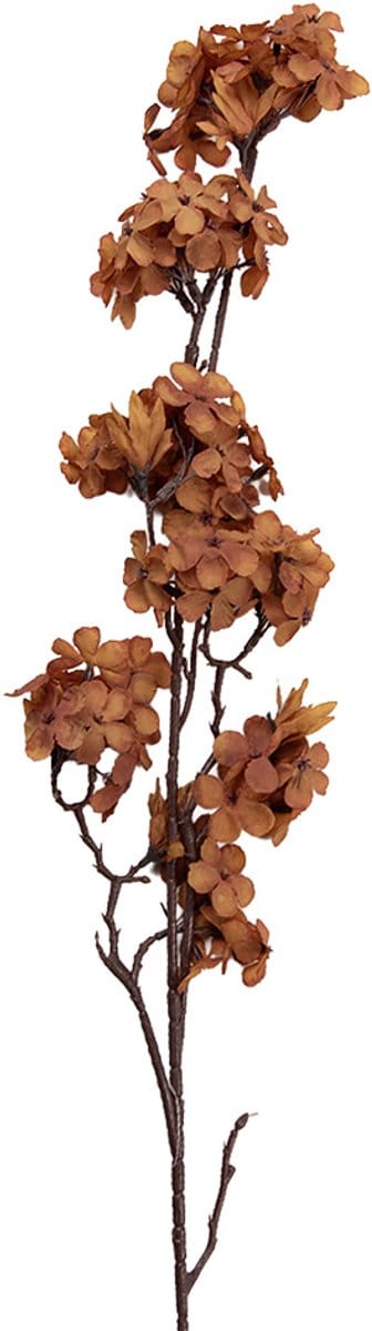 Clayre & Eef Kunstbloem 10x7x98 cm Oranje Kunststof