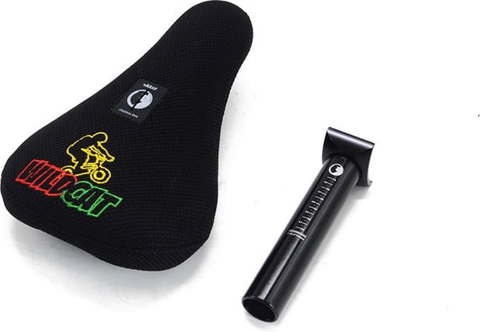 Wildcat Pivot Zadel Met Zadelpen 25.4 Mm Zilver 135 mm