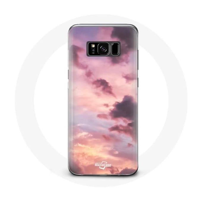 Samsung Galaxy S8 hoesje Zonsondergang Achtergrond