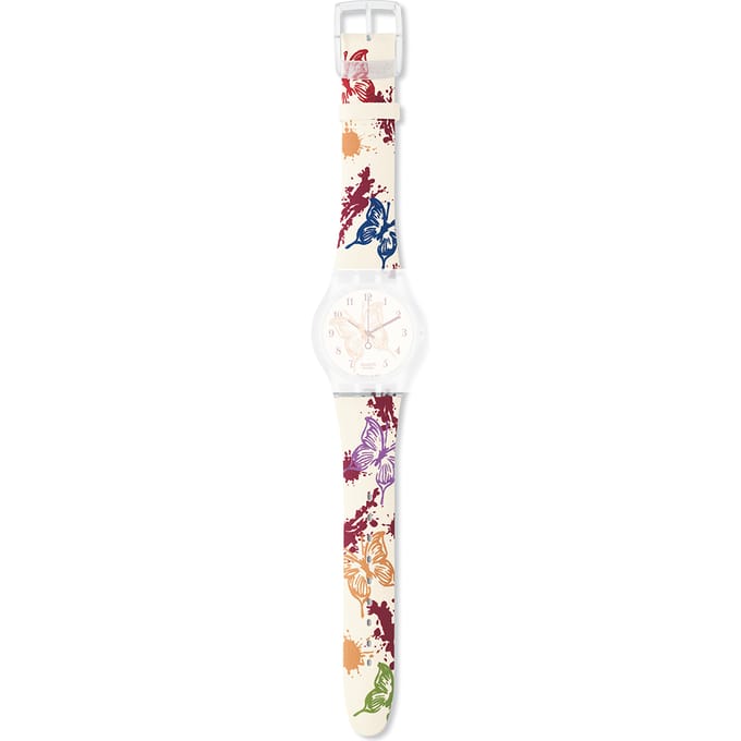 Swatch Plastic - Jelly In Jelly - SUJ ASUJK143 SUJK143 Butterfly Spots band