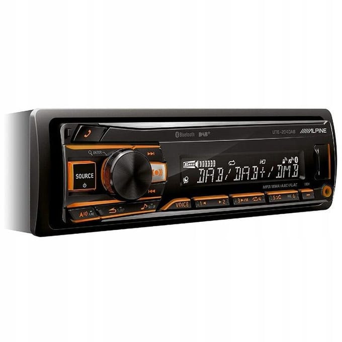 Alpine UTE-204DAB Autoradio DAB+ / Bluetooth / USB / 1Din