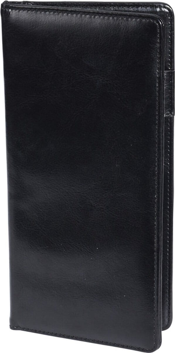 Paspoorthouder - leder look - 10x21cm