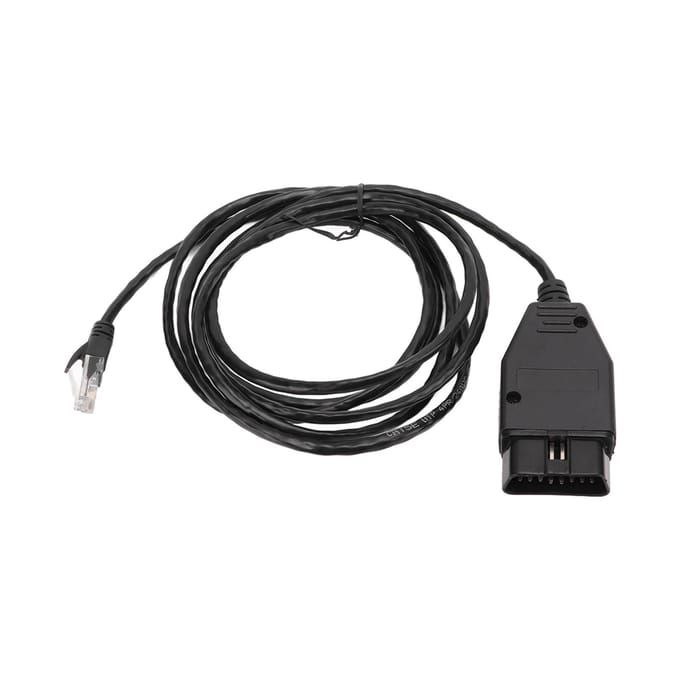 Zwarte Programmeerkabel ENET Interfacekabel OBD2 Programmeerkabel Vervanging voor F-serie 3-serie 5-serie black