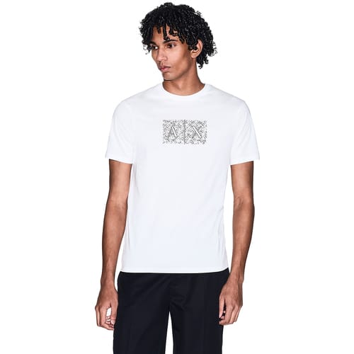 Armani Exchange Xm002784_af10356 T-shirt Wit L Man