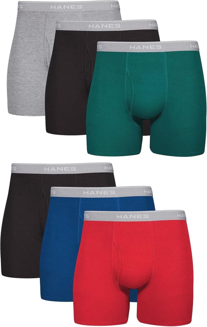 Comfortabele boxershorts voor heren - GEASSORTEERD 5-pack