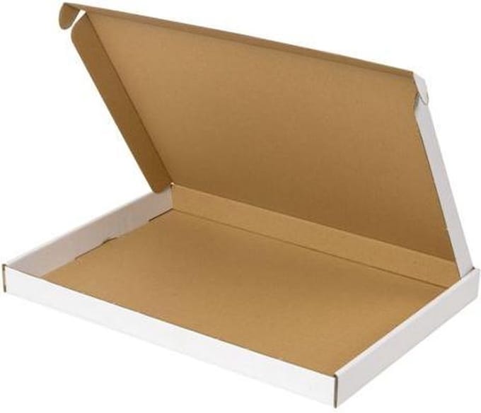 A5 Standaard Brievenbusdozen - Wit - 50 Dozen