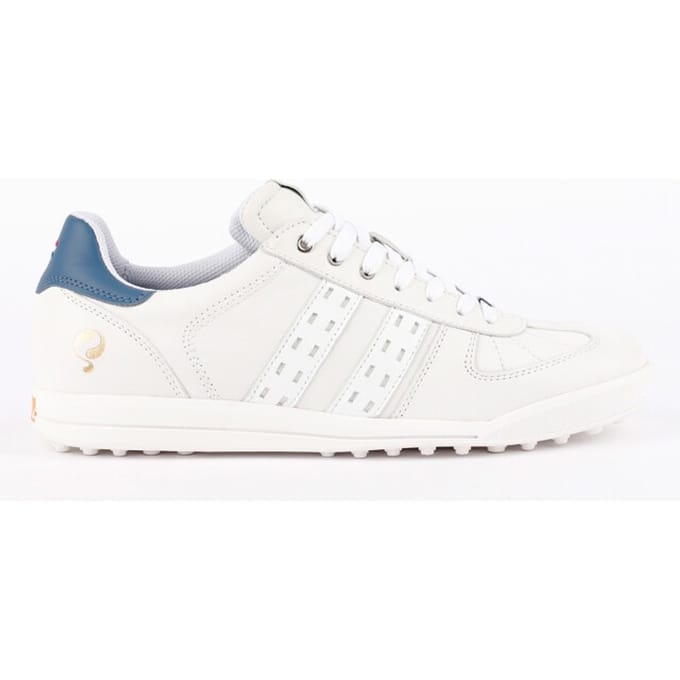 Q1905 Golfschoen fairway wit/aqua blauw