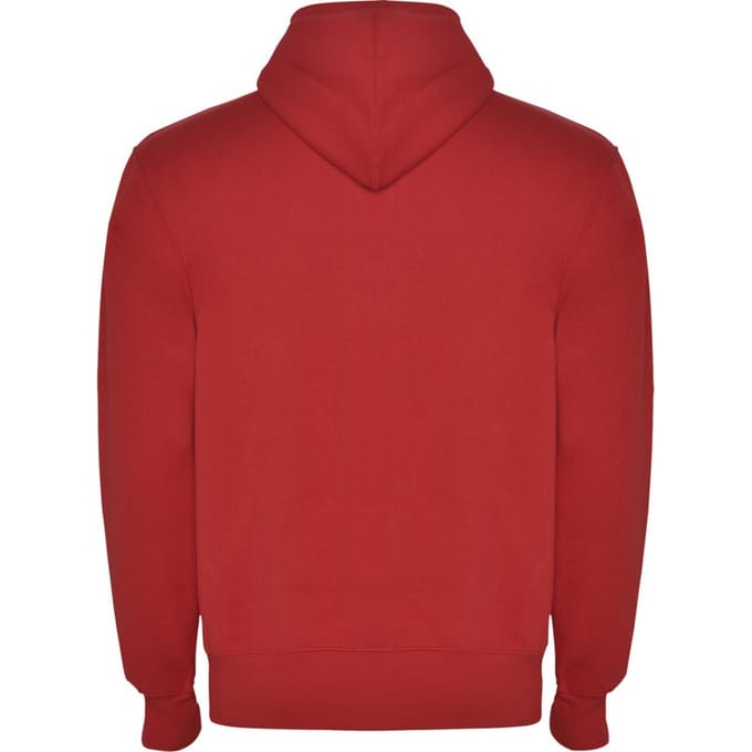 Roly Heren Montblanc Full Zip Hoodie (Rood)