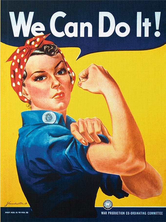 Softcover kunst schetsboek, We can do it
