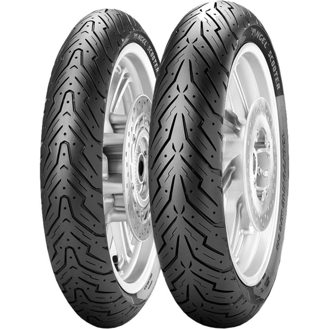 PIRELLI ANGEL SCOOTER 80/100-10 TL, Motorbanden voor/achter