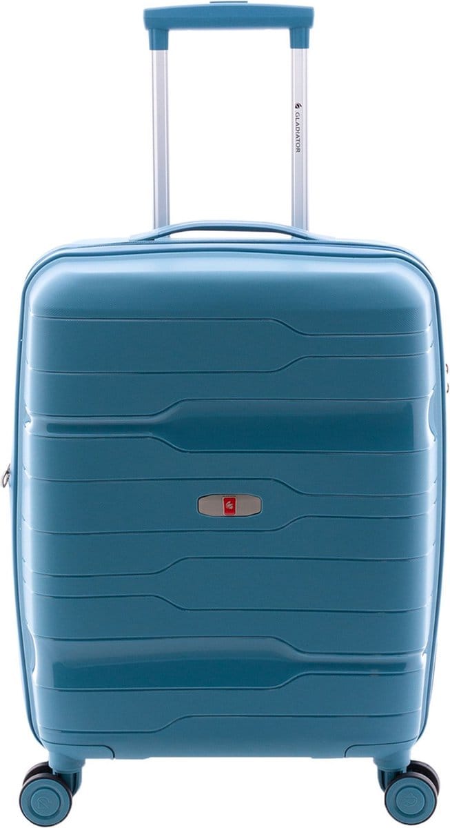 Gladiator Boxing S Handbagage Koffer - Exp - 55 cm - TSA slot - Blauw