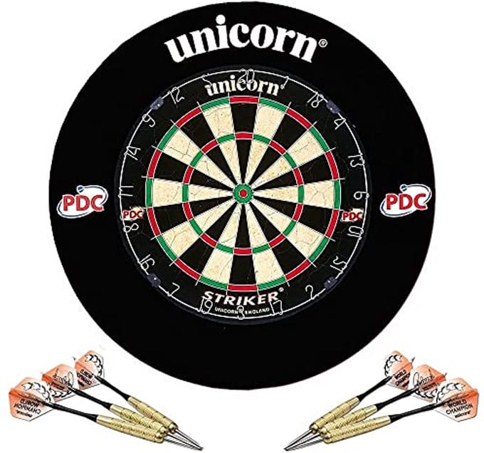 Dartboard en Surround Home Dart Centrum - Inclusief Darts