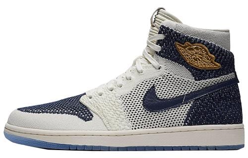 Jordan 1 Retro High Flyknit Derek Jeter RE2PECT AH7233-105 42 gray