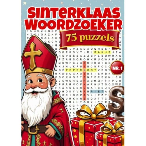 Sinterklaas Woordzoeker - Nr.1 - Woordzoeker Specialist