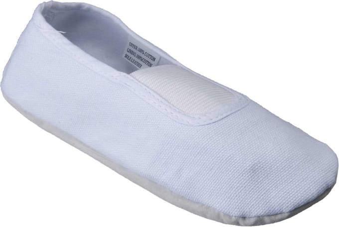Balletschoenen - Canvas - Wit - 25