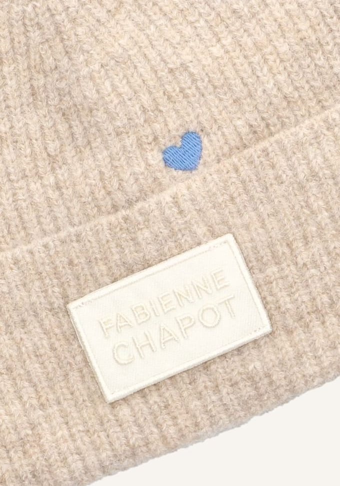 Fabienne Chapot Lidia Beanie Mutsen Dames - Beige - Maat ONESIZE