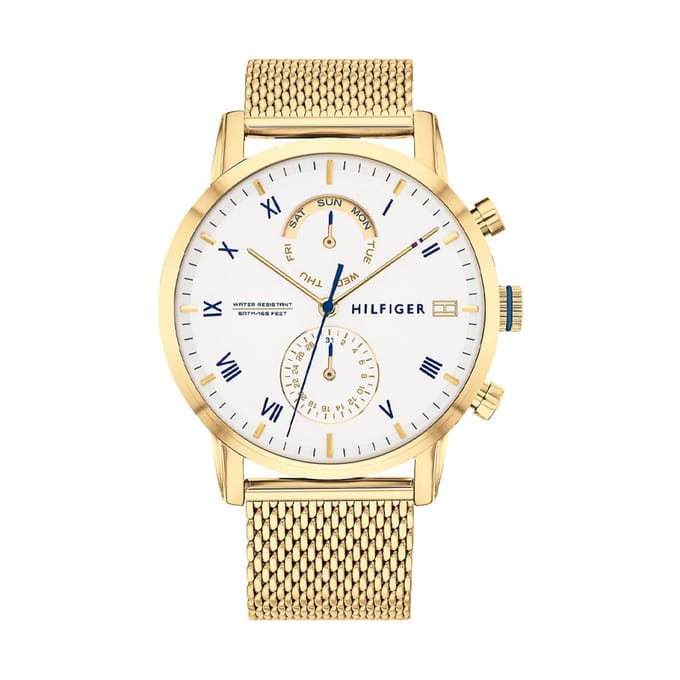 Tommy Hilfiger TH1710403 Horloge  - Staal - Goudkleurig - Ø  44 mm