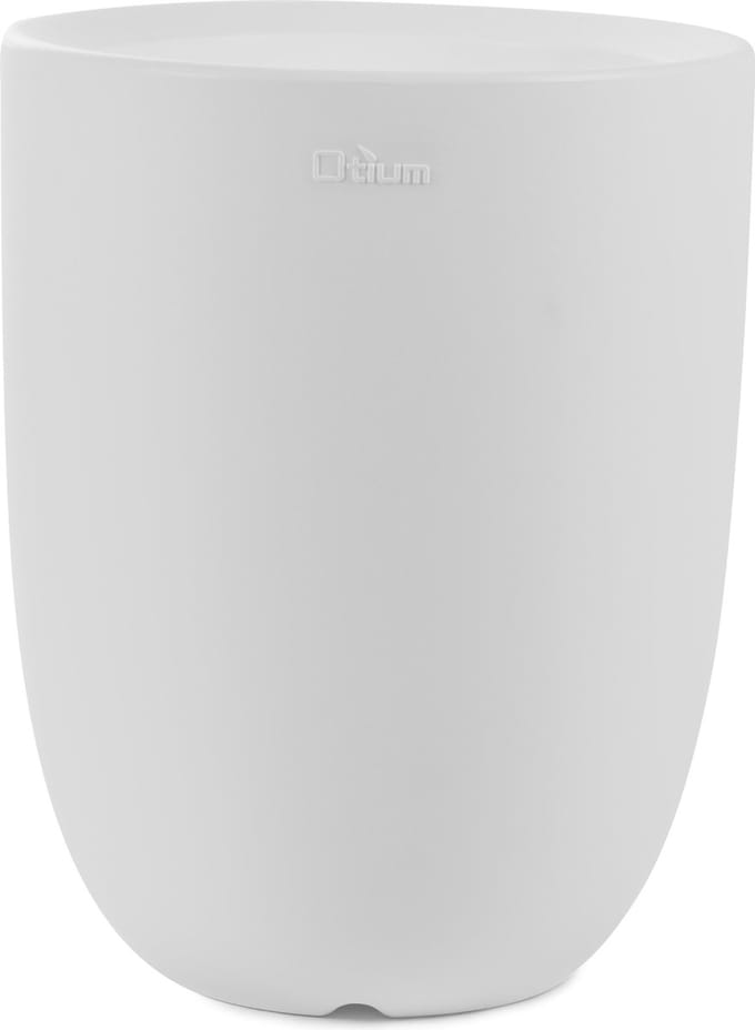 Otium bloempot dubbelwandig Amphora 45 cm wit