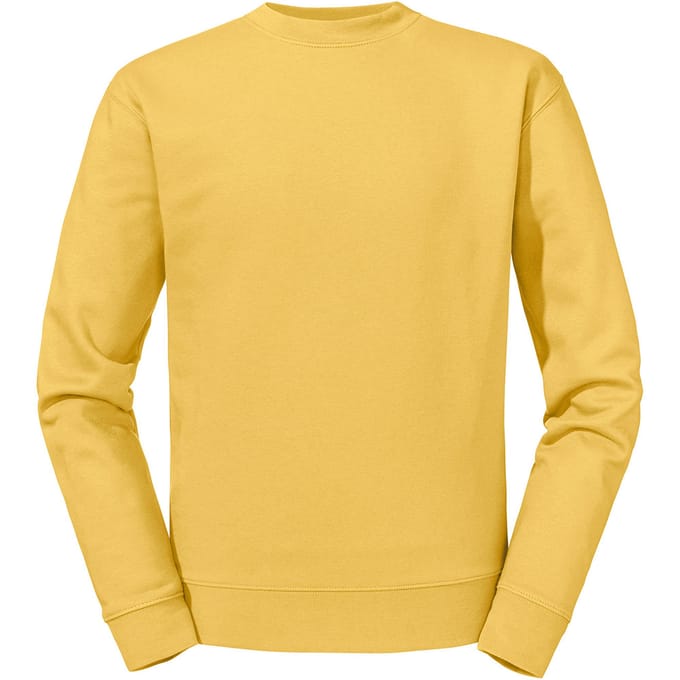 Russell Heren Set-In Sweatshirt (Mosterd Geel)