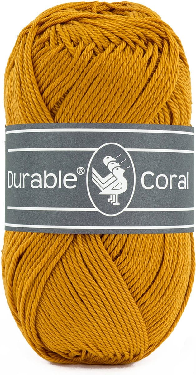 Durable Coral - 2211 curry - Gemerceriseerd Katoen Garen