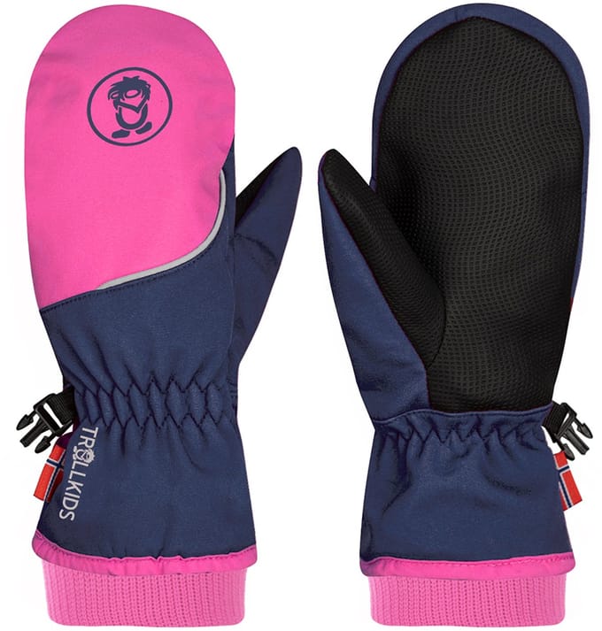 Trollkids Trolltunga Handschoenen Blauw,Roze 4.5 Kinderen