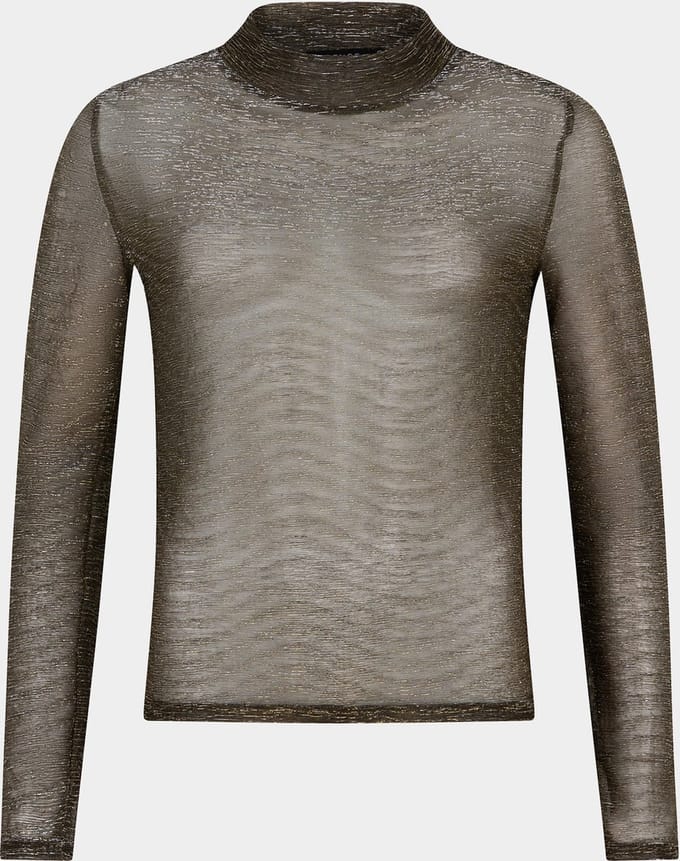 Ydence top Finley silver gold - maat XS