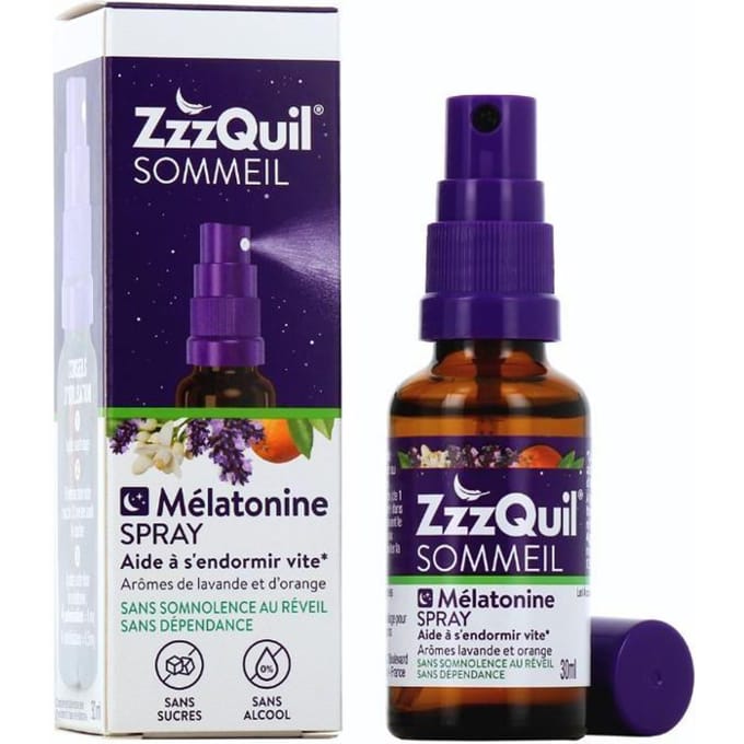 ZzzQuil Slaap Lavendel Aroma & Oranje Spray Melatonine 30ml