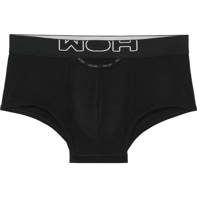 Boxershort met elastische band met label