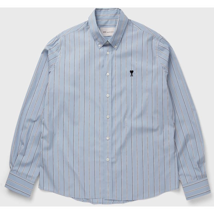 CONTRASTED AMI DE COEUR BUTTON DOWN COLLAR CLASSIC FIT SHIRT