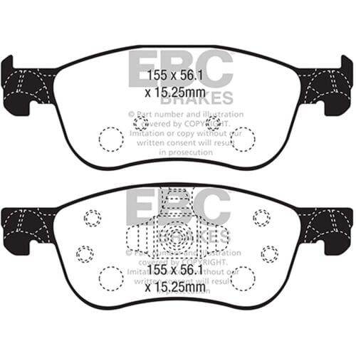 Remblokkenset, schijfrem EBC BRAKES DP42353R