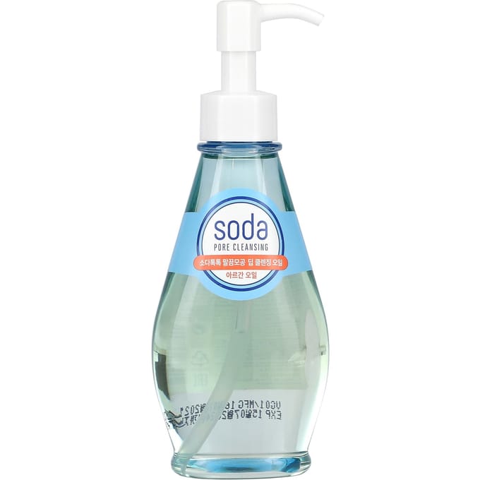 Holika Holika, Huile Nettoyante pour les Pores au Bicarbonate de Soude, 5,07 fl oz (150 ml) white
