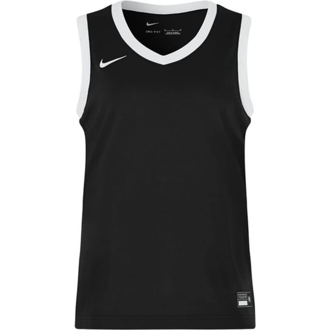 Nike Team25 Basketball Shirt Dames Zwart K010