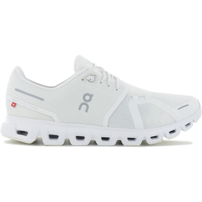 ON Running Cloud 6 - Heren Sneakers Schoenen White-White 3MF10071200 5 , Maat: EU 47 US 12