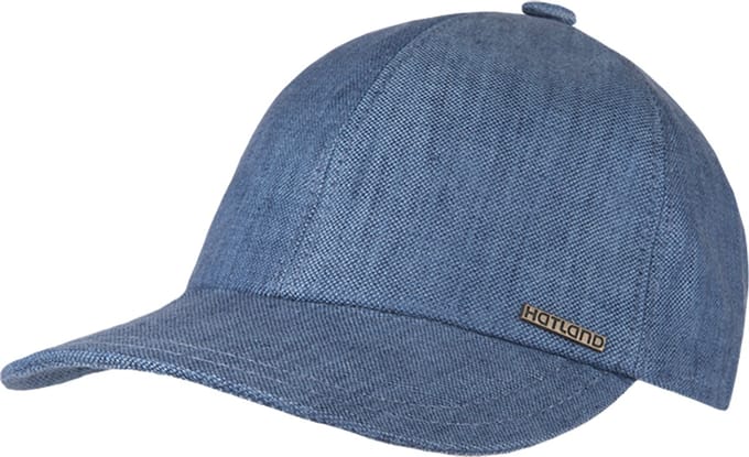 Cam - Linnen baseball cap - Blauw