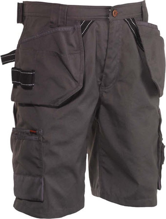 Herock Pallas korte werkbroek Experts (1101) - Grijs - 52