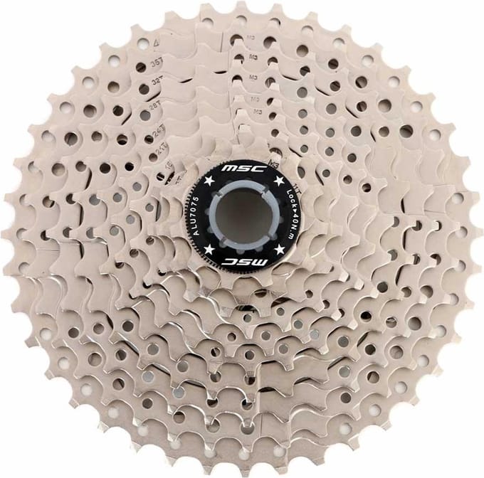 Msc 2 Spider Fietscassette Zilver 10s / 11-40t