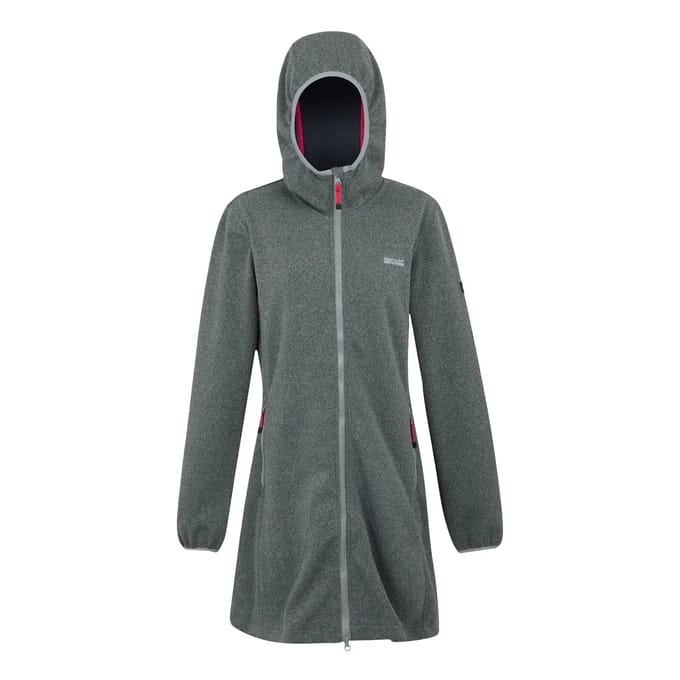 Bloomfield Long Line Fleece met volledige ritssluiting