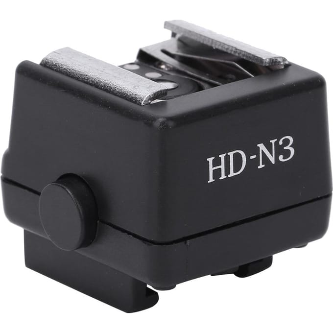 Adaptateur de montage pour flash PC HD-N3 pour caméra vidéo gray