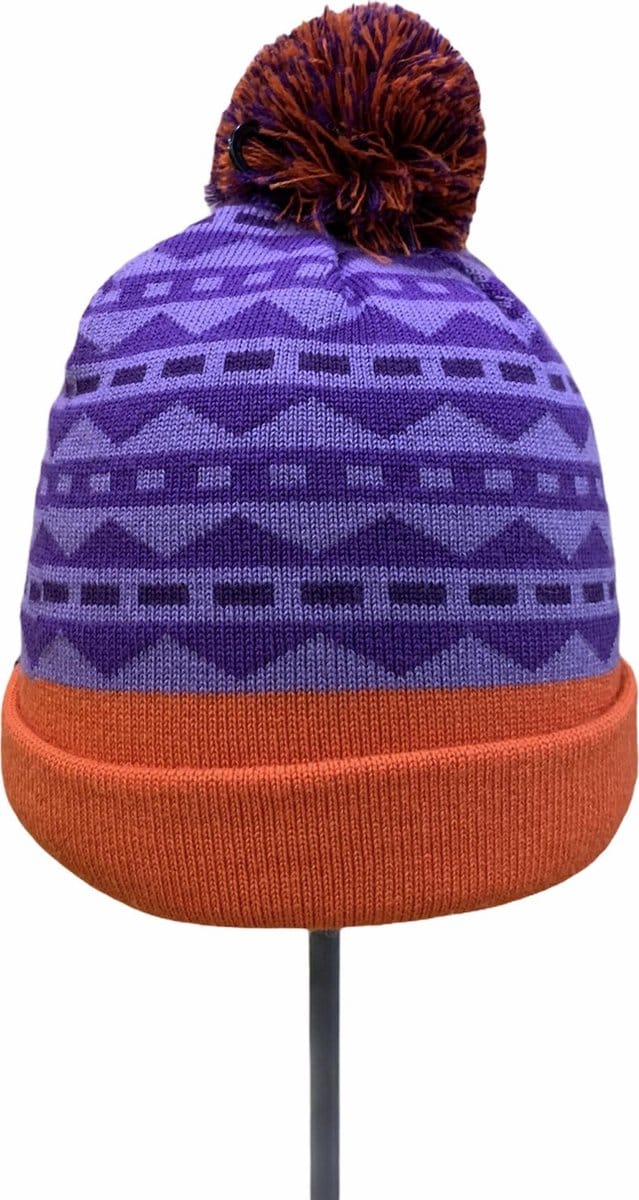 Color Kids Joel Knited - Muts - Purple/Orange - Maat 52