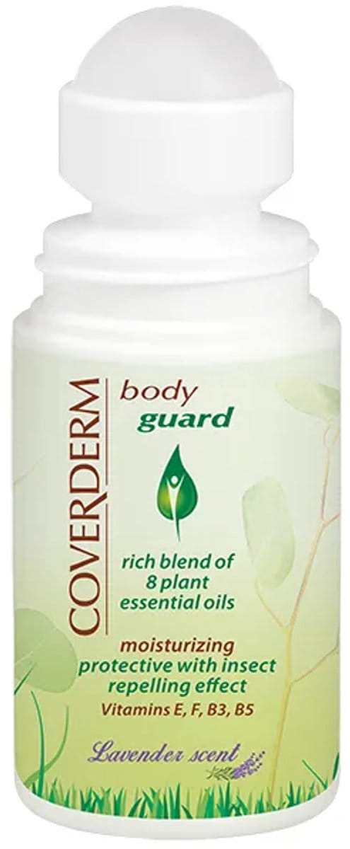 Coverderm Body Guard Roll-On Lavendel / 2in1 roller ter bescherming tegen insecten Lavendelgeur 50 ml