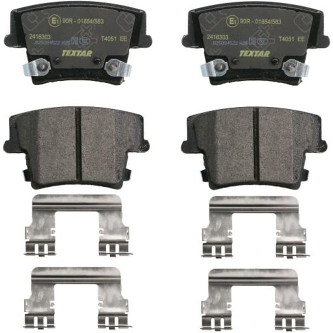 Remblokset TEXTAR 2416303, achter