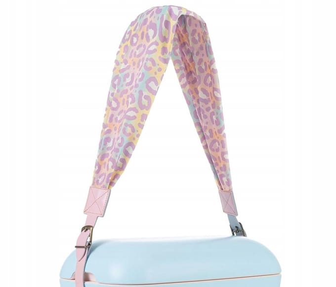 Polarbox Textiel Koelbox Band - Poeder Roze Animal Print